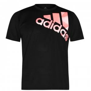Image of adidas Mens Freelift Tokyo Badge T-Shirt - Black