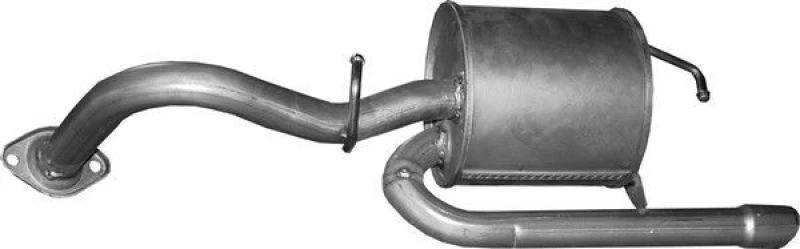 Image of IZAWIT 35.031 Rear silencer Rear End Silencer (3437)