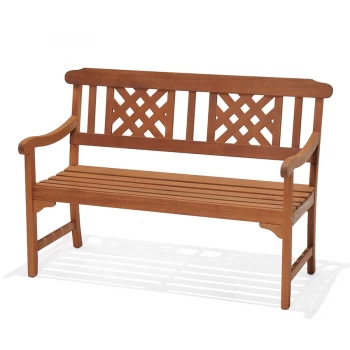 Image of Robert Dyas Wooden 2-Seater Fence Bench