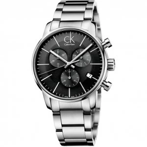 Image of Calvin Klein City Chronograph Watch K2G27143 - Silver