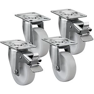 Image of Van Vault Castor Set for Site/Safe Boxes