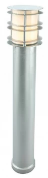 Image of Outdoor Large Bollard Galvanised, E27