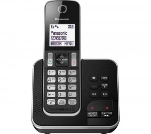 Image of Panasonic KX-TGD620EB Cordless Phone With Answering Machine
