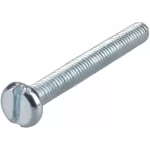 Image of R-tech - 337016 Slotted Pan Head Machine Screws bzp M3 25mm - Pack Of 100