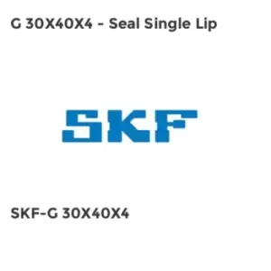 Image of G 30X40X4 - Seal Single Lip