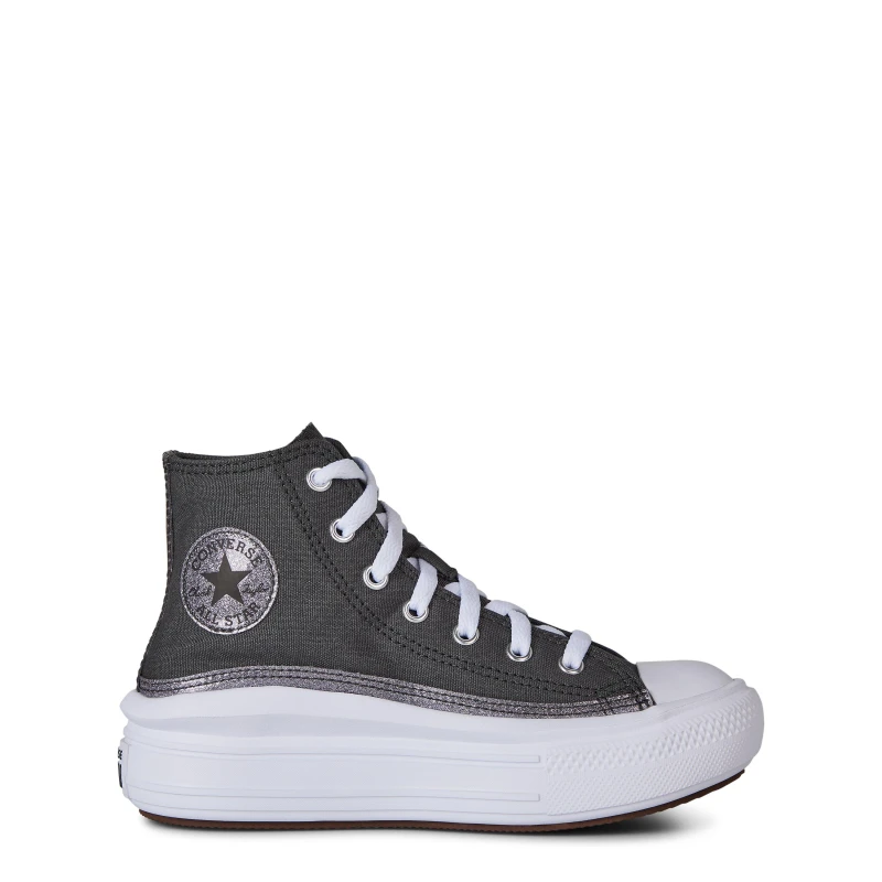 Image of Kids' Chuck Taylor All Star Move Shinefetti High Top Trainers
