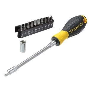 Image of Stanley Tools 10 Way Flexi Screwdriver Set