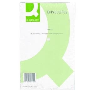 Image of Q-Connect C4 Envelopes Peel and Seal 100gsm White Pack of 250 1P27