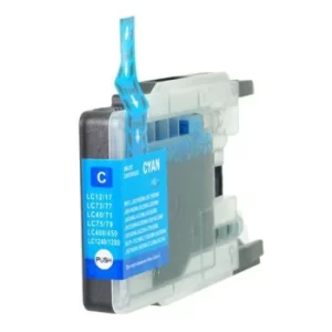 Image of 5 Star Value Remanufactured Inkjet Cartridge Page Life 1200pp HY Cyan [Brother HYLC1280XLC Alternative]