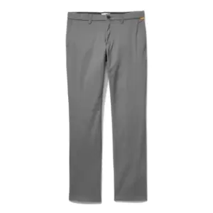Image of Timberland Twill Chino Trousers - Grey