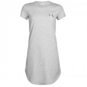 Image of Calvin Klein ONE Jersey Night Shirt - Grey Hea 020