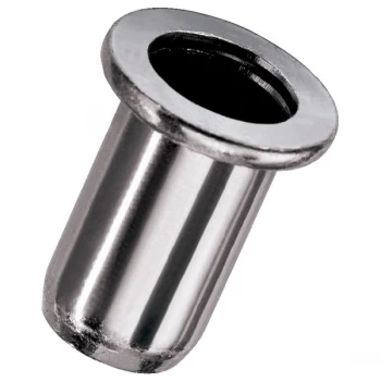 Image of NOVUS 045-0043 Aluminium Blind Rivet Nuts M6 x 15mm - Pack Of 10