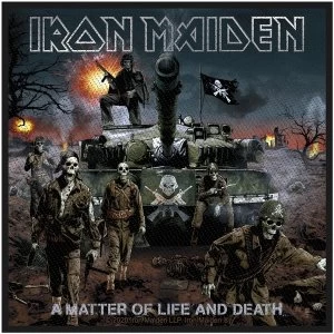 Image of Iron Maiden - A Matter Of Life And Death Standard Patch