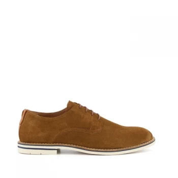Image of Dune London Bravas Smart Shoes - Tan Suede
