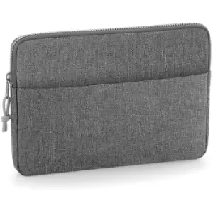 Image of Essential 15" Laptop Case (One Size) (Grey Marl) - Bagbase