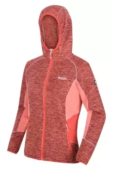 Image of Hooded Wool Look Warmth 'Walbury III' Full Zip Fleece