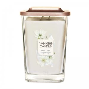Image of Yankee Candle Elevation Sheer Linen Candle 552g