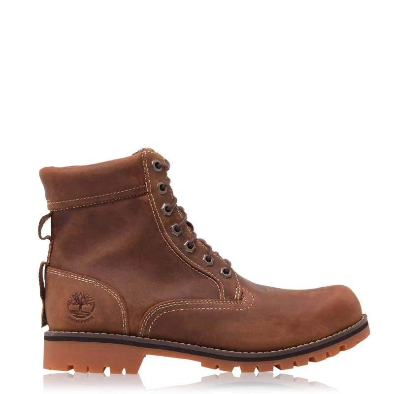 Image of Timberland Rugged 6" Waterproof Boots Rust FG male 7 (41)