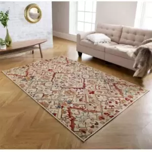 Image of Oriental Weavers Valeria 20W Rug - 60x230cm, Floral - Cream