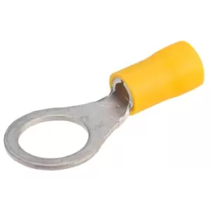 Image of TruConnect Yellow 10mm Ring Terminal Pack of 100