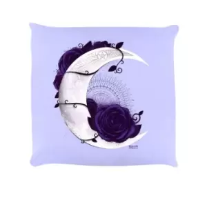 Image of Requiem Collective Lunar Mandala Cushion (One Size) (Lilac)