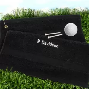 Image of Personalised Golf Towel