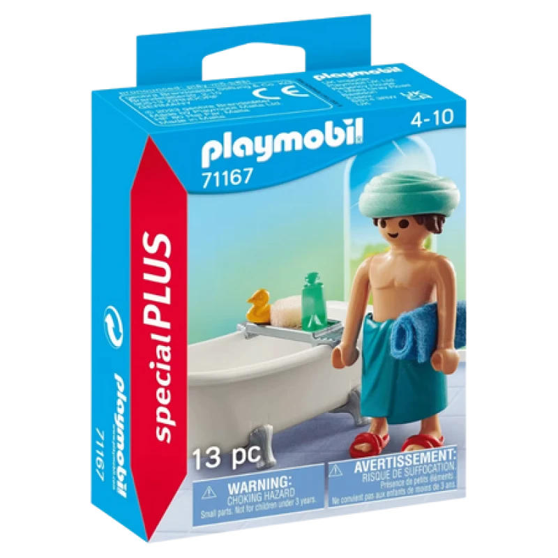 Image of Playmobil Special Plus Man with Bathtub Playset PLAYMOB-PMB-TOY84