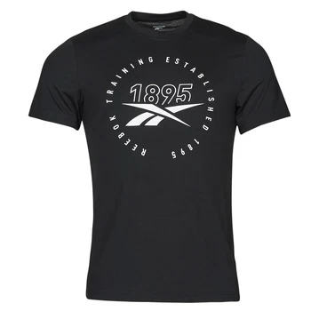 Image of Reebok Classic GS TRAINING SPEEDWI mens T shirt in Black - Sizes S,M,L,XL