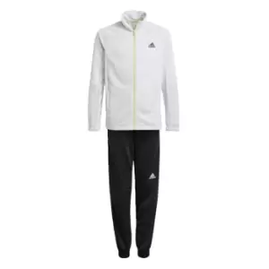Image of adidas XFG AEROREADY Tracksuit Kids - Dash Grey / White / Pulse Lime
