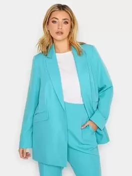Image of Yours Tailored Blazer Blue Size 28, Women