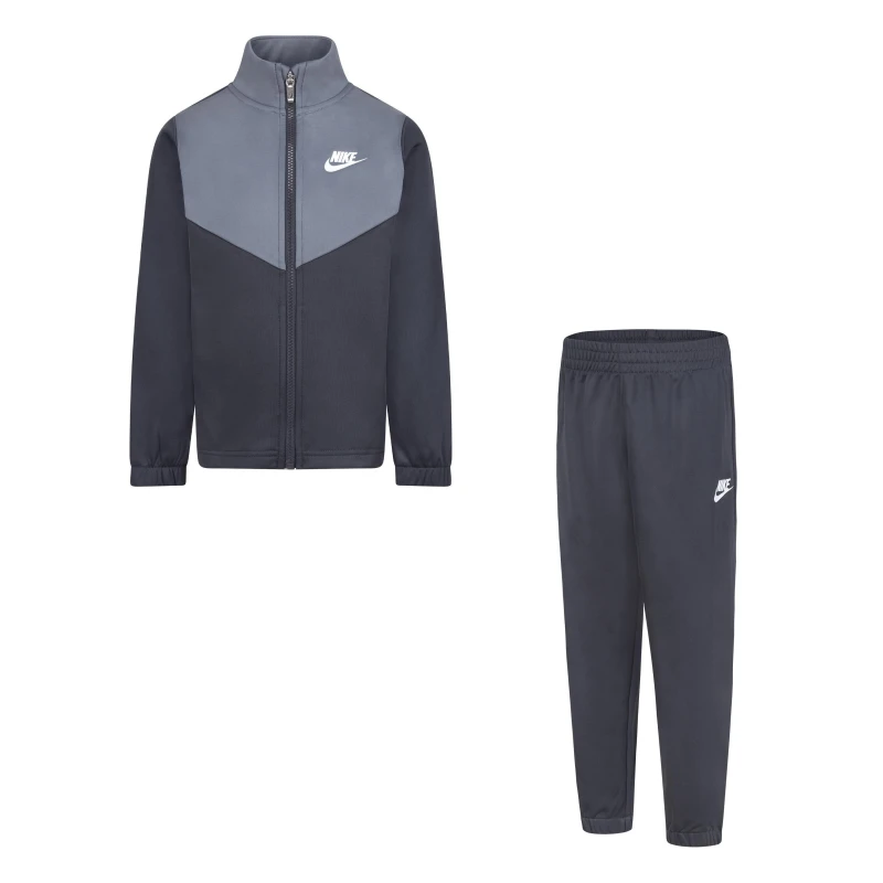 Image of Nike NSW Poly Tracksuit Infant Boys Poly Tracksuits 2 - 3 Years Grey 31805002125