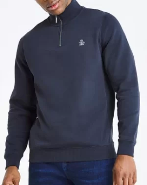 Image of Original Penguin L/S Quarter Zip Sweat