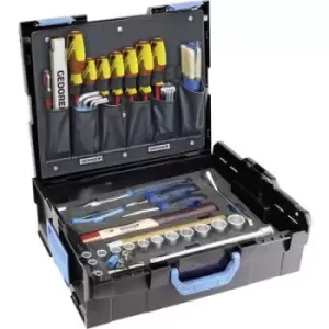 Image of Gedore 1100-01 2658194 Trades people Tool box (+ tools) 58 Piece (L x W x H) 442 x 357 x 151 mm