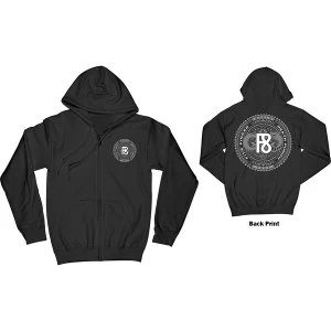 Image of Five Finger Death Punch - F8 World Tour 2020 Unisex Large Hoodie - Black