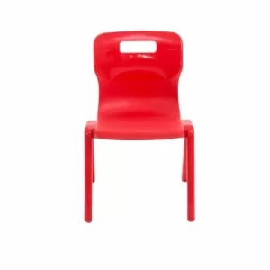 Image of TC Office Titan One Piece Chair Size 2, red