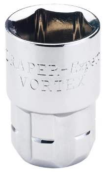 Image of Draper Expert 11mm 6 Point 20mm Drive Vortex Socket 78885