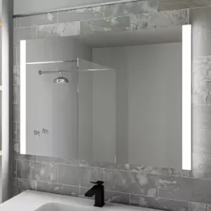 Image of Rectangular LED Bathroom Mirror with Demister & Shaver Socket 1000x700mm -Pegasus