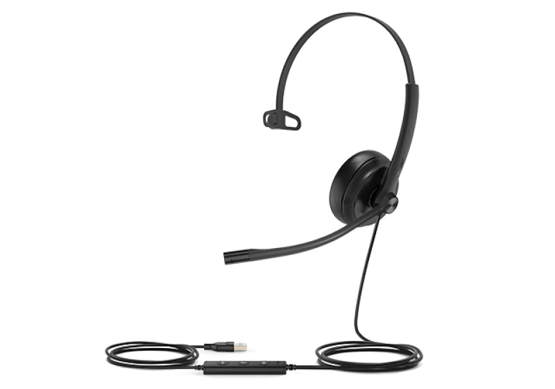 Image of Yealink UH34 SE Mono Headset Wired Head-band Office/Call center Black