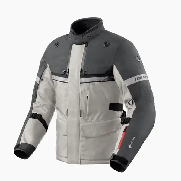 Image of REV'IT! Poseidon 3 GTX Jacket Silver Anthracite Size M