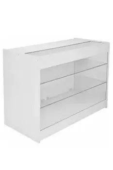 Image of K1200 Retail Product Display Cabinet - Brilliant White