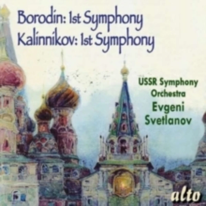 Image of Borodin: 1st Symphony/Kalinnikov: 1st Symphony CD / Album