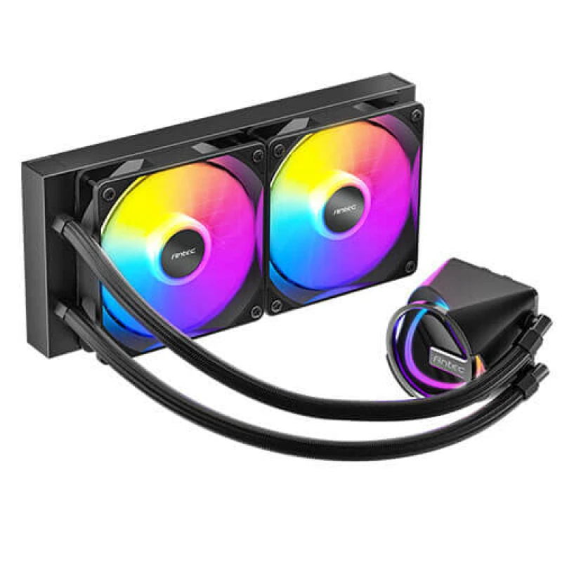 Image of Antec Antec Skeleton 240 Processor All-in-One liquid cooler 12cm Black 0-761345-40065-7