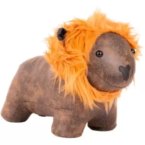 Image of Paoletti Lion Heavy Weight Door Stop, Multicolour