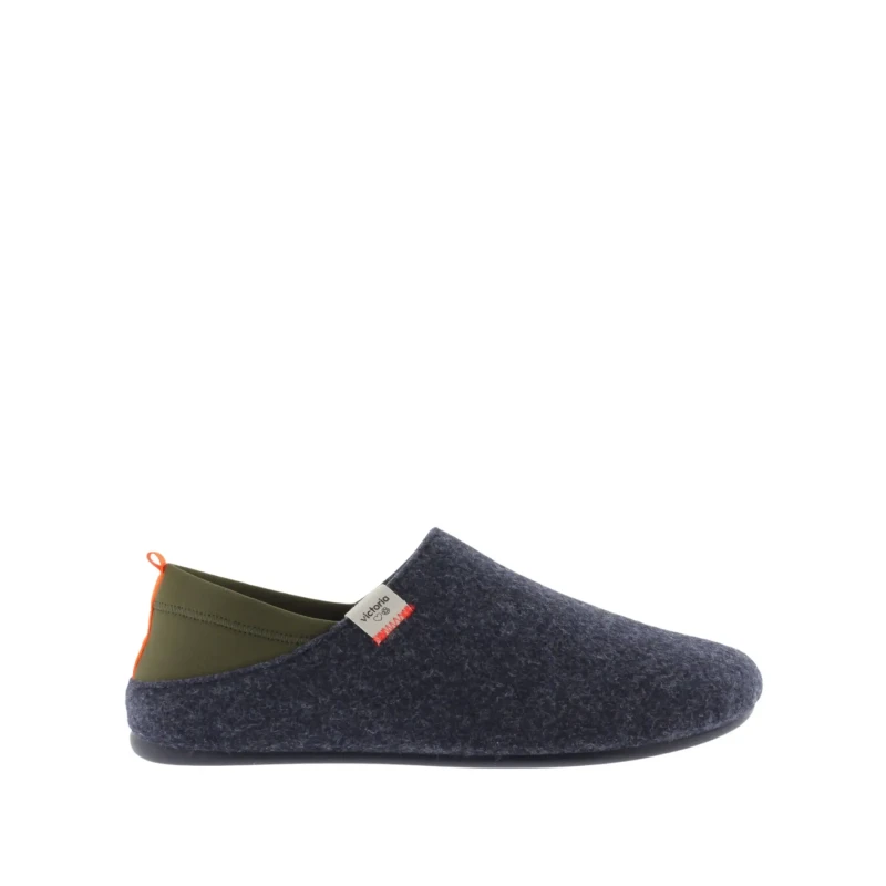 Image of Victoria Felt and neoprene slippers For Her Victoria Norte Bleu Female 39
