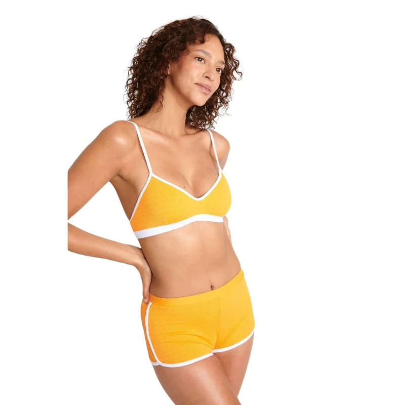 Image of banana moon Womens swimsuit top Banana Moon Lumo Fruitdale Orange Female S