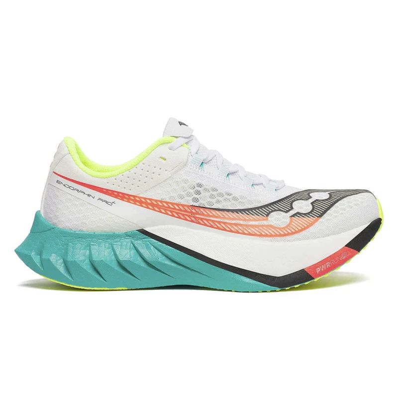 Image of Saucony Saucony Endorphin Pro 4 Mens White/mutant - WHITE/MUTANT / 11 / Standard