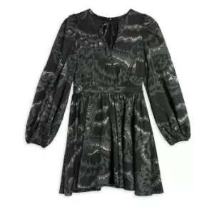 Image of Ted Baker Chrissy Flow Skirt Dress - Black