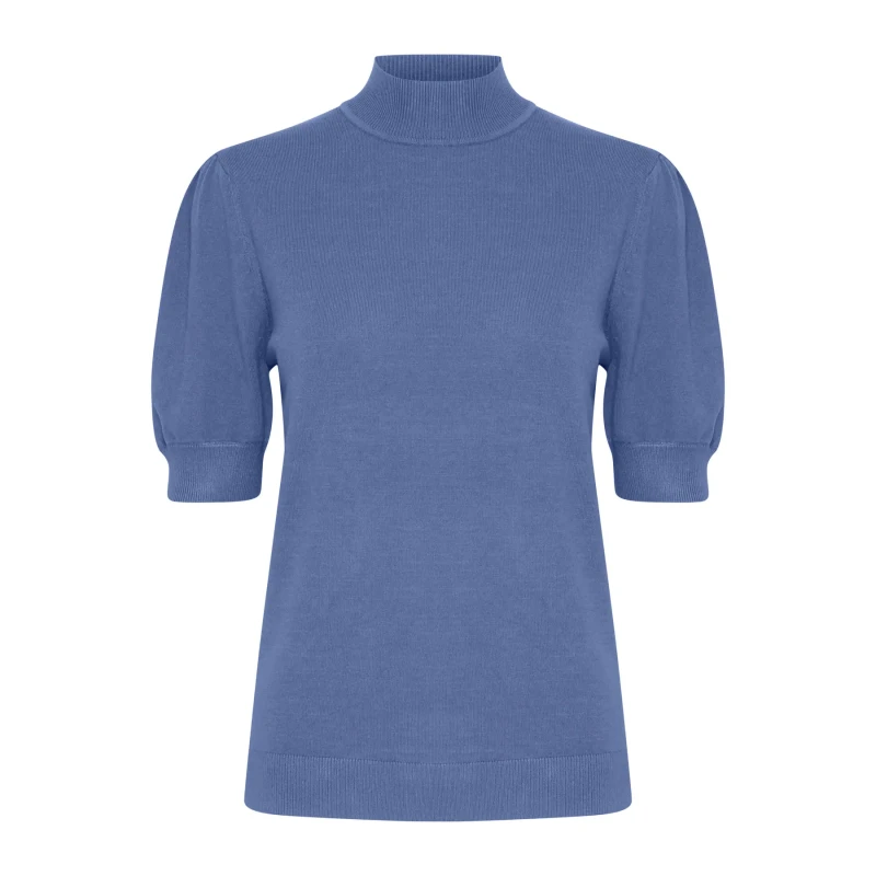 Image of b.Young Puff sleeve jumper For Her b.young MMorla Bleu Female S