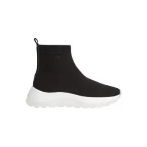 Image of Calvin Klein 2 Piece Sole Sock Boot - Knit - Black