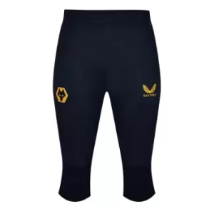 Image of Castore Wolves Three Quarter Training Pants - Grey